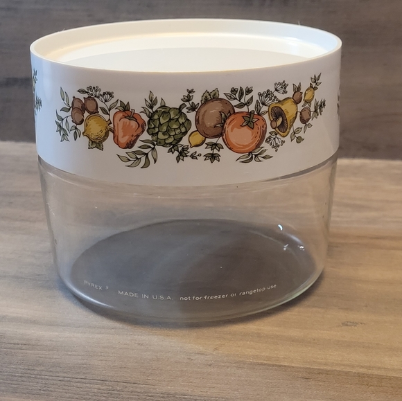 Rare 1970s stack and see glass container, spice of life made by pyrex - Picture 2 of 6